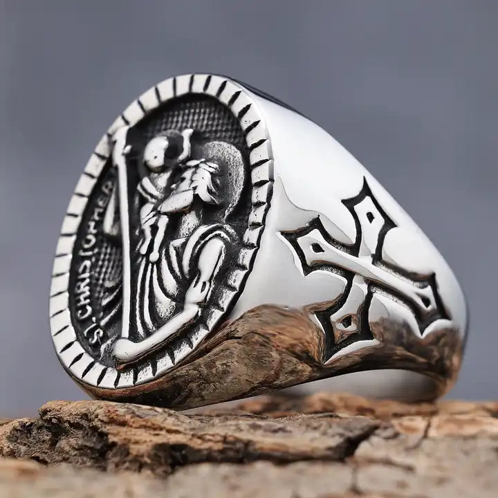 Saint Christopher Ring