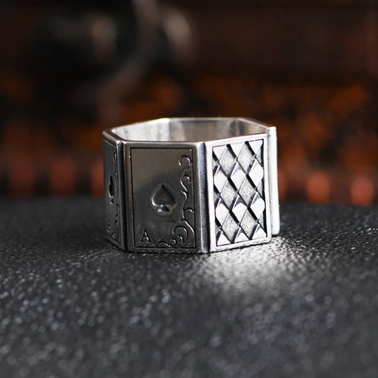Ace Card Ring