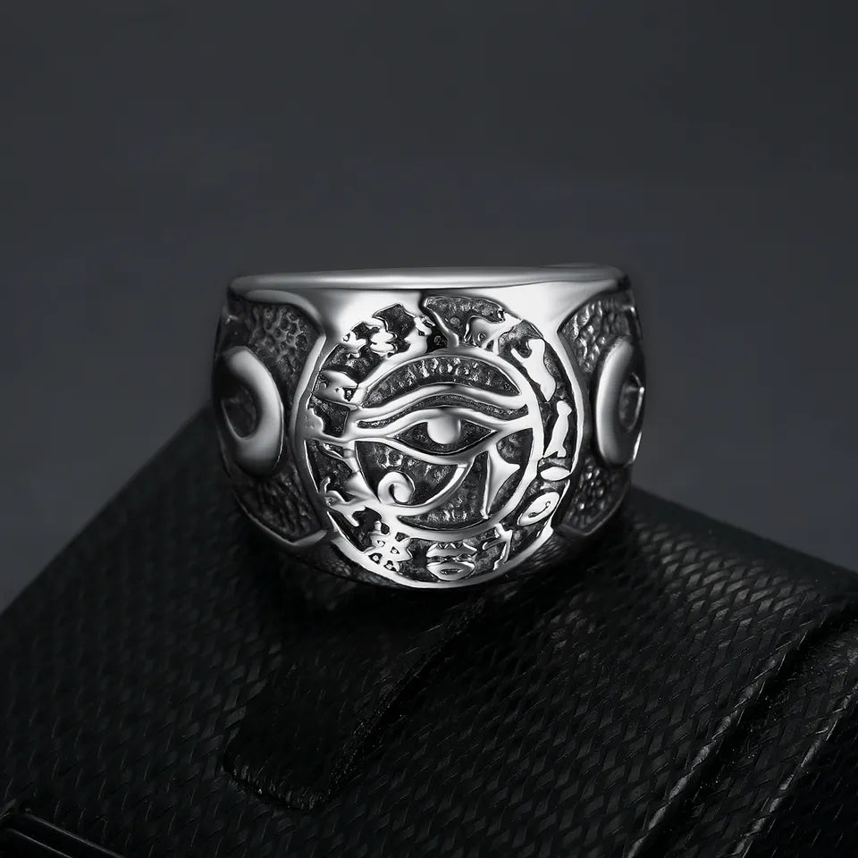 Silver Horus Ring