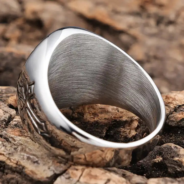 Silver Cross Ring