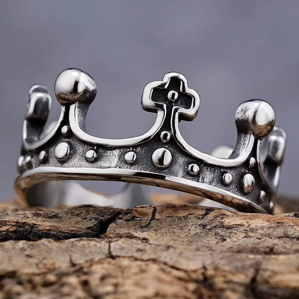 Royal King Crown Ring
