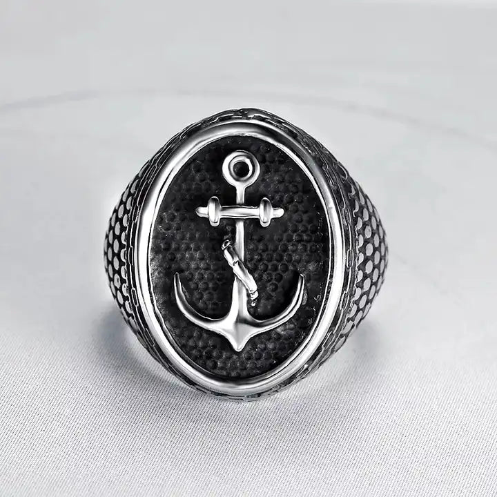 Gold Anchor Ring