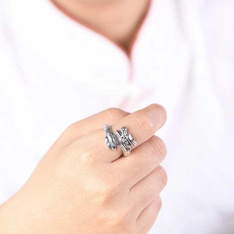 Dragon Head Ring