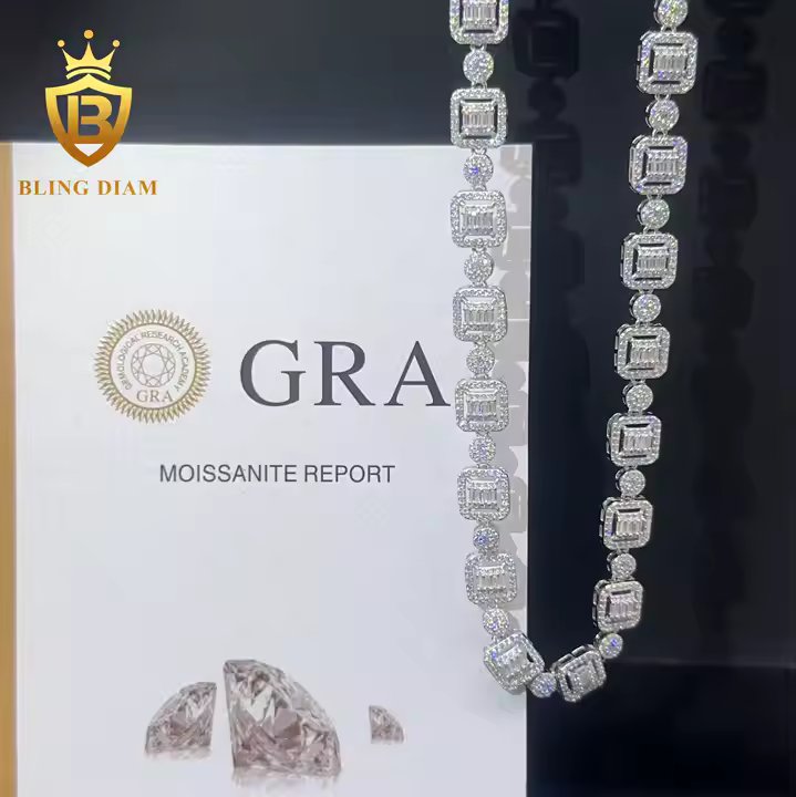 Moissanite Chain Design