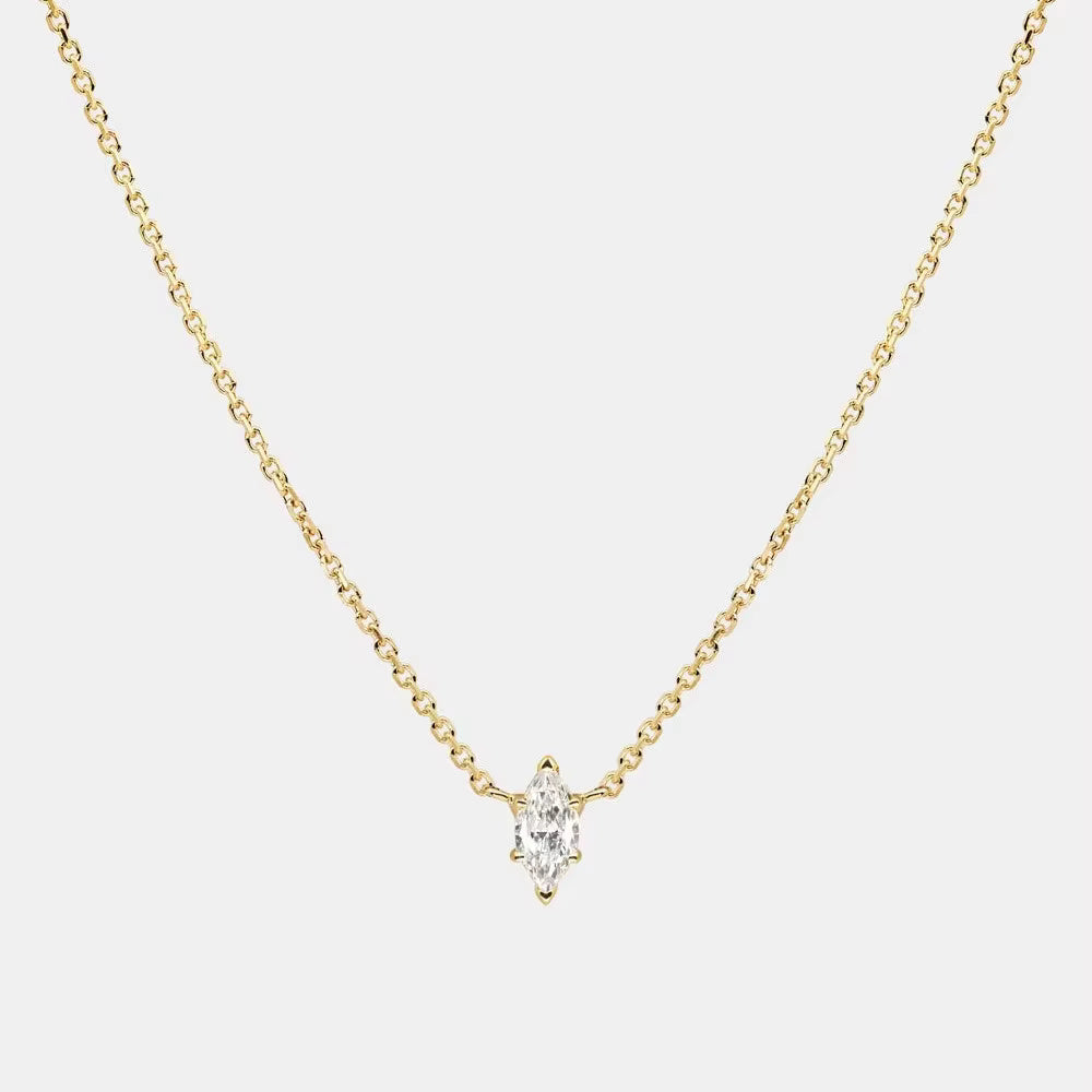 Marquise Sparkle Necklace - Evening Essentials
