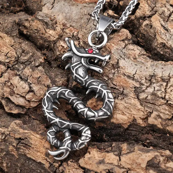 Red Eyes Dragon Pendant