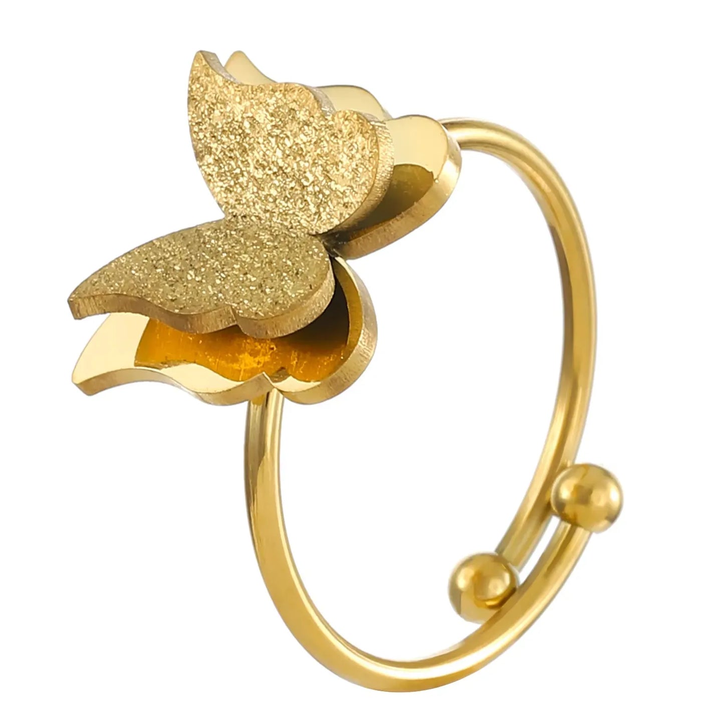 Butterfly Band Ring