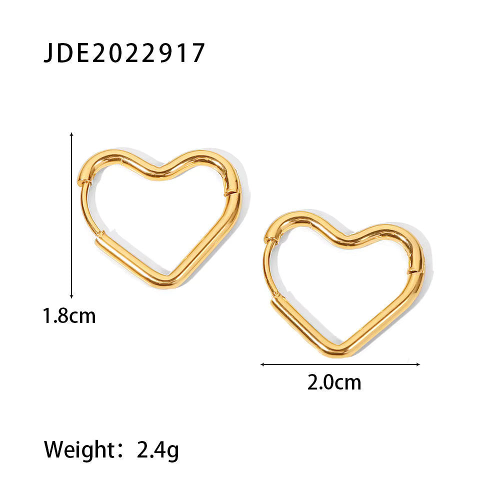 Gold Hoop Earrings