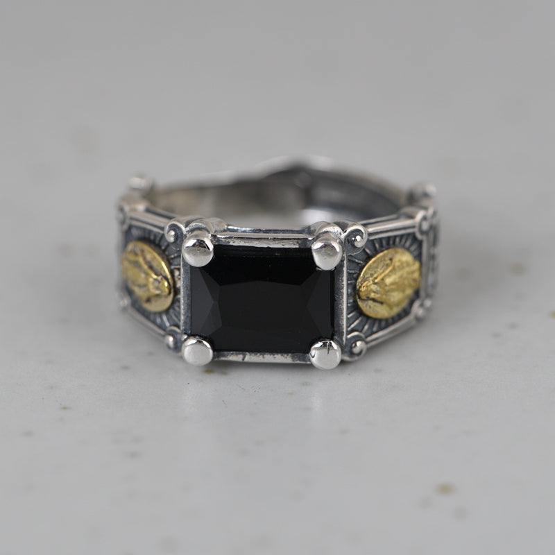 Black Zircon Ring