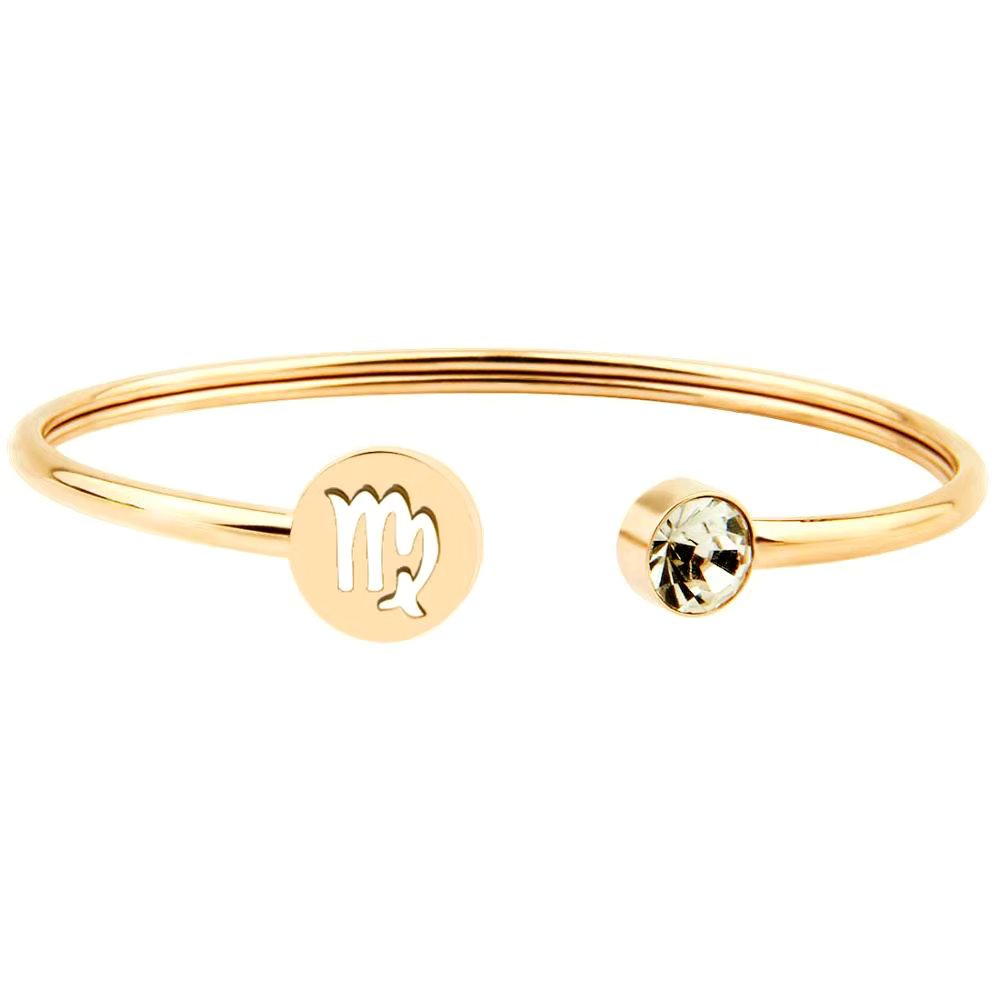 Crystal Zodiac Cuff