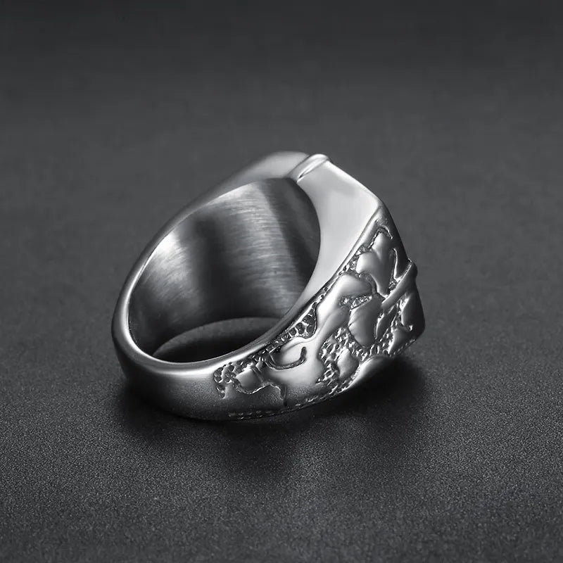 Gold Compass Ring