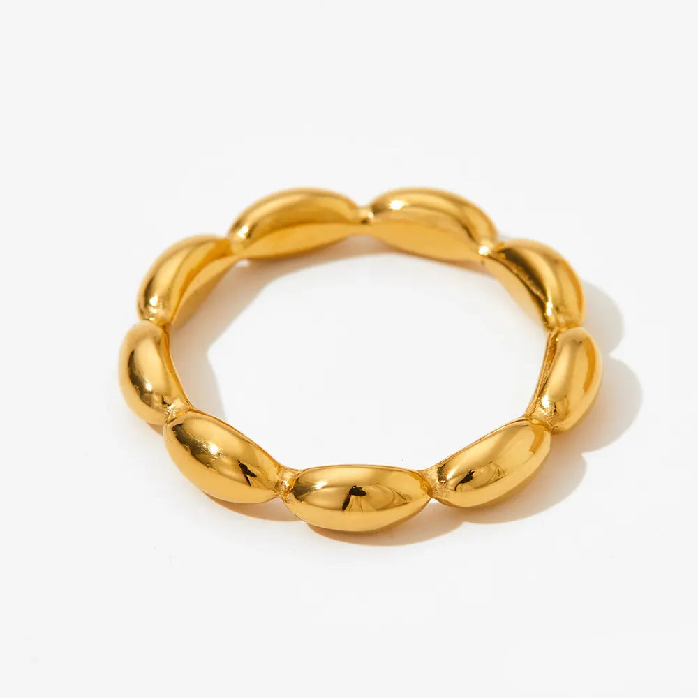 Gold Bead Ring