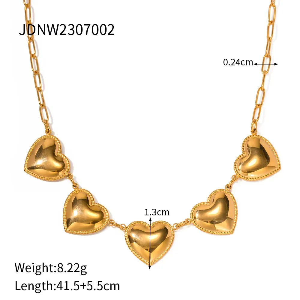 Bold Heart Necklace