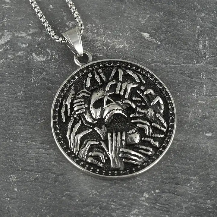 Skull Medallion Pendant
