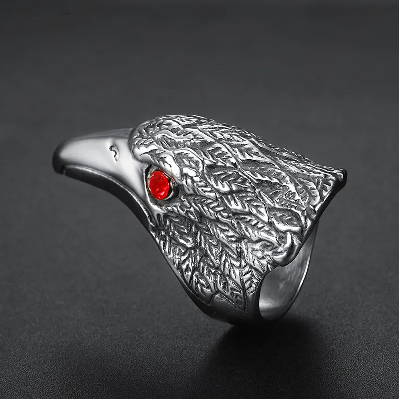 Silver Eagle Ring