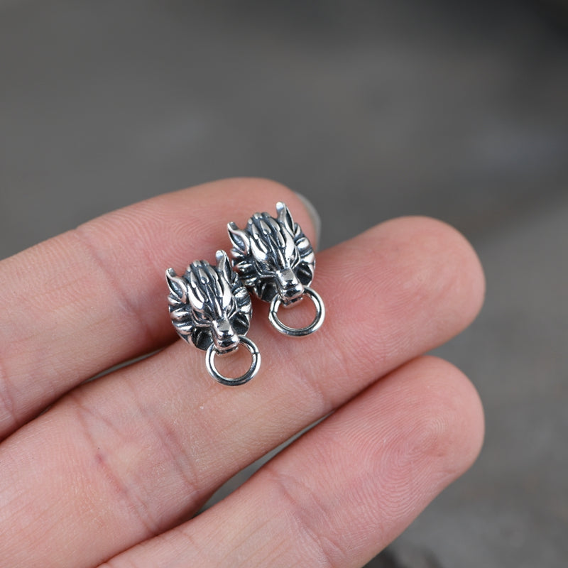 lion Stud Earrings