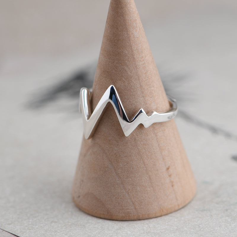 Wavy Adjustable ring