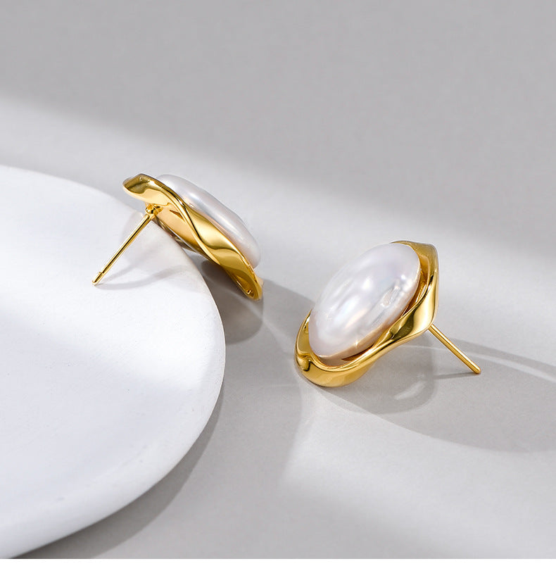 Baroque Pearl Earrings