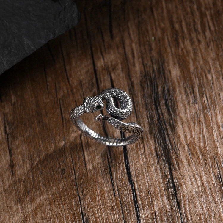 Silver Snake Ring