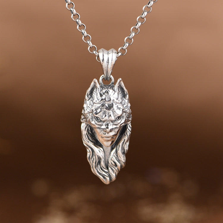 Mask Portrait Necklace