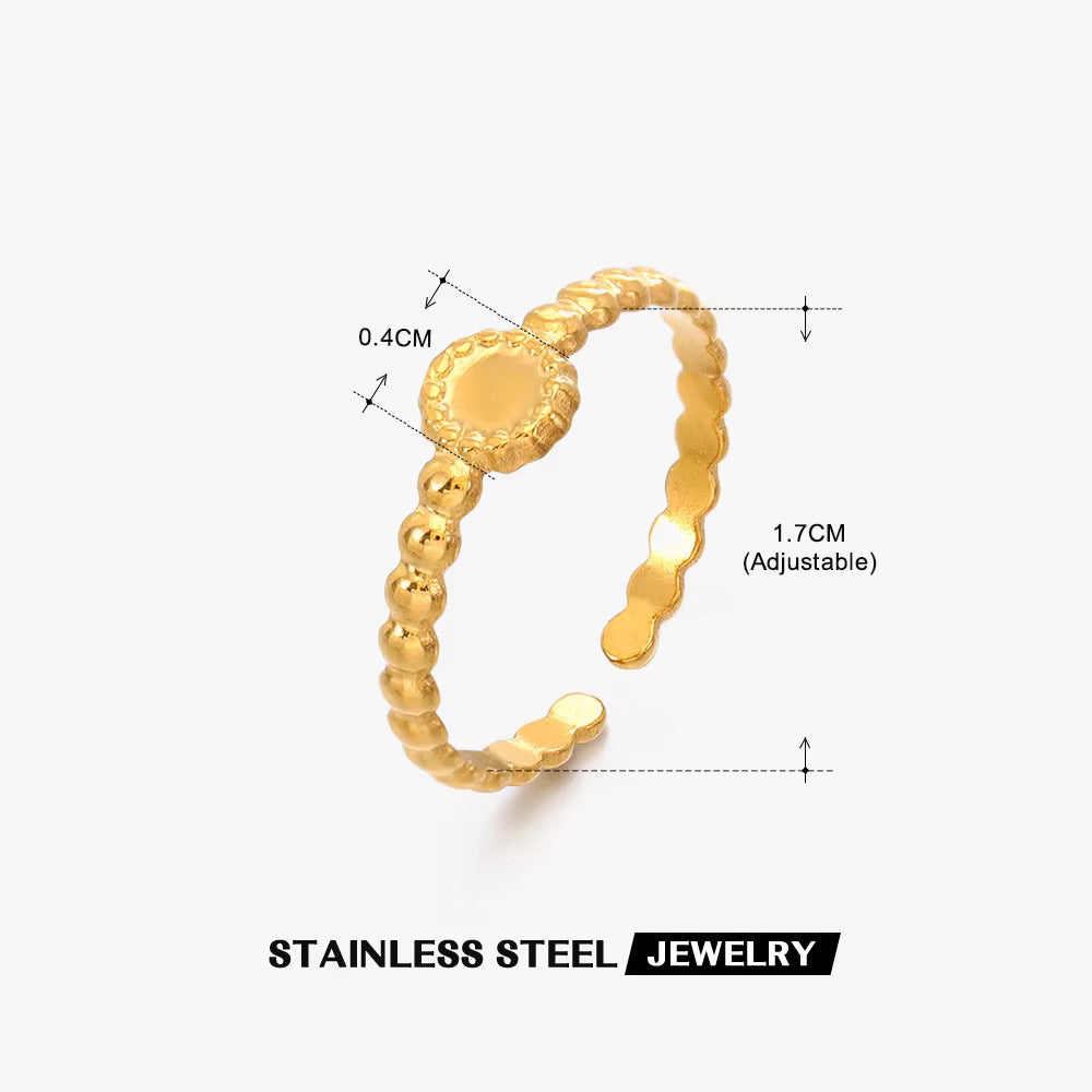 Irregular Opening Rings