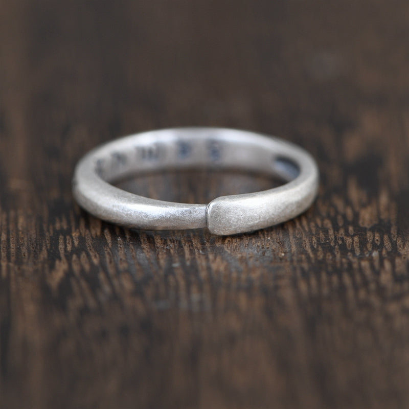 Ancient Buddhist Scriptures ring