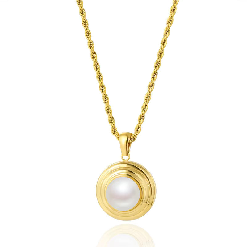 Pearl Sun Charms