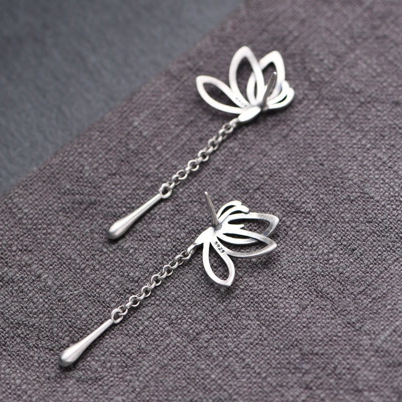 Butterfly Tassel Earrings
