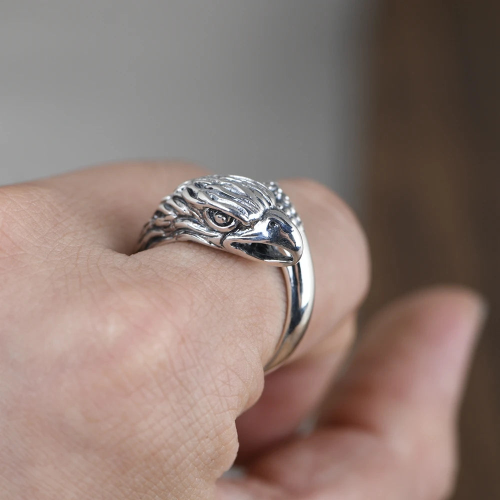 Eagle Head Ring