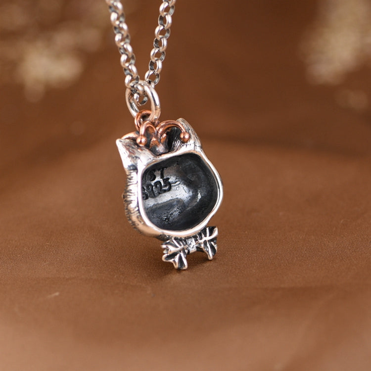 Bow Panda Necklace