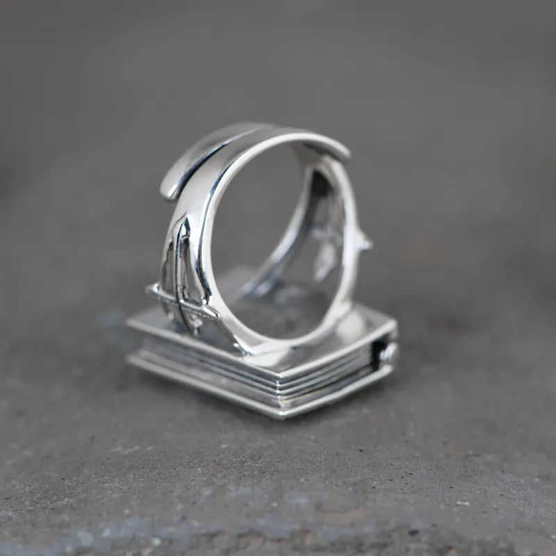 Silver Cross Ring
