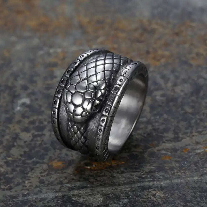 Ouroboros Snake Ring