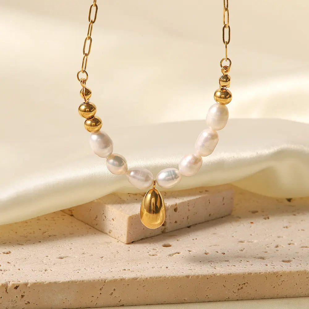 Pearl Drop Necklace