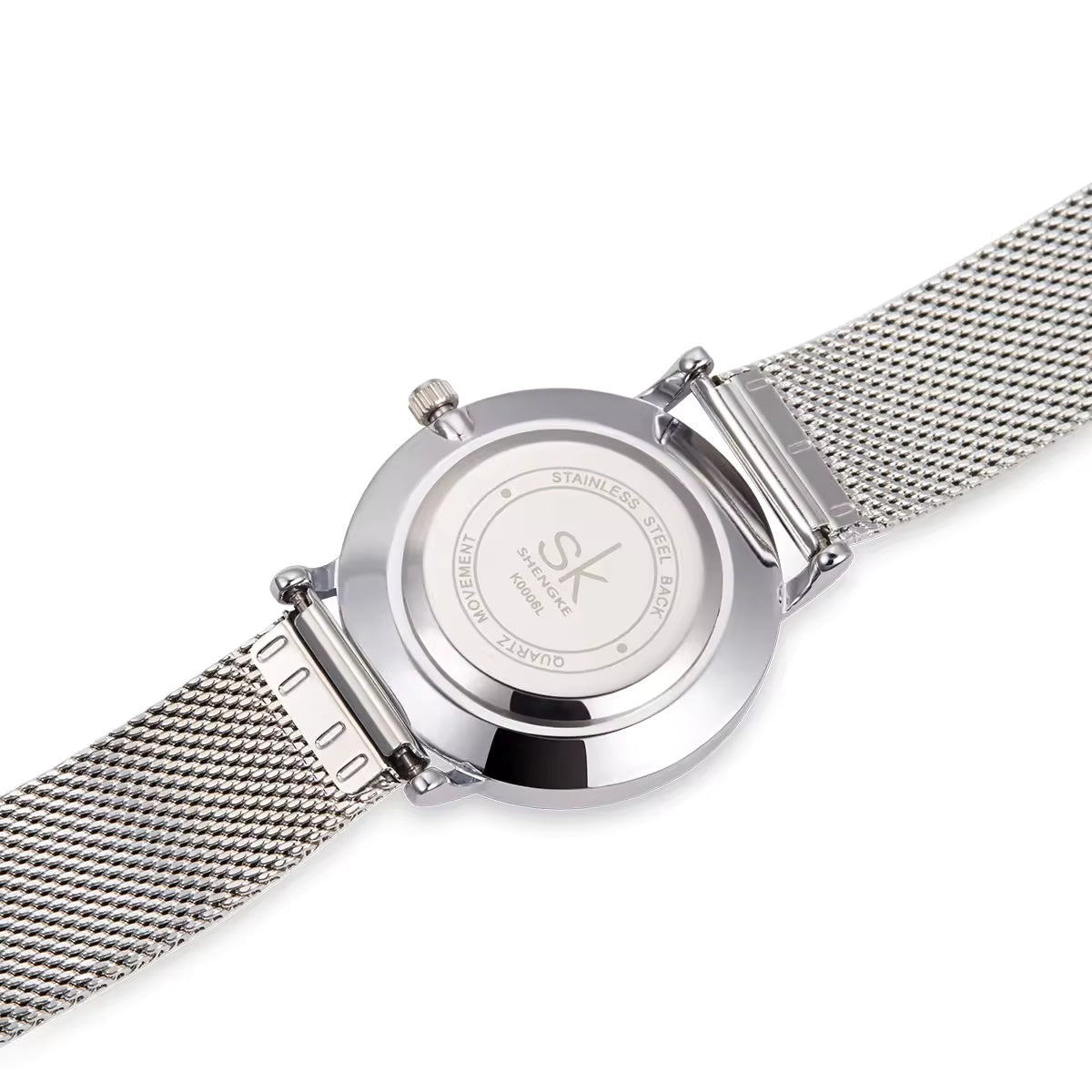 Sliver Stainless Steel Quartz Watch