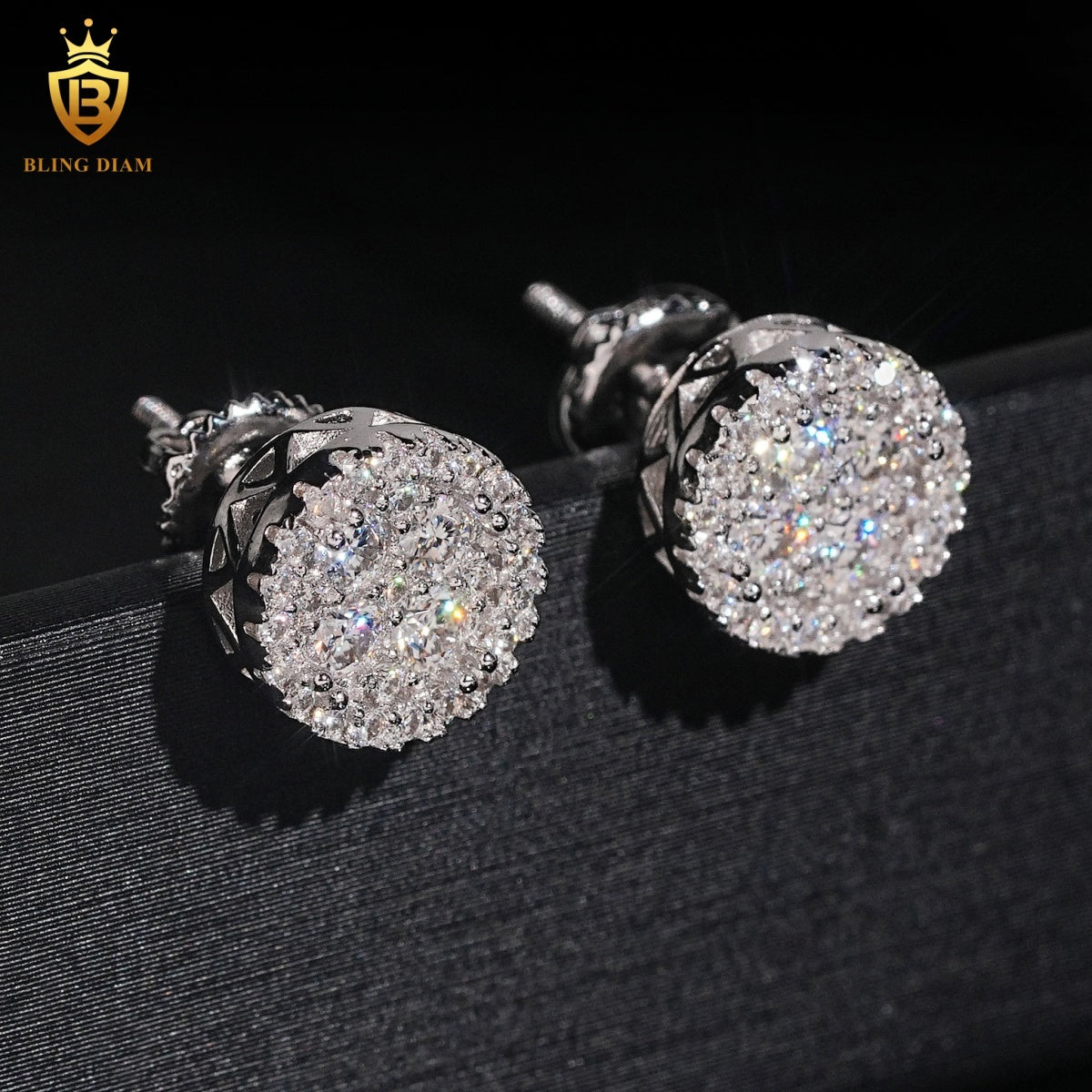 Moissanite Stud Earrings