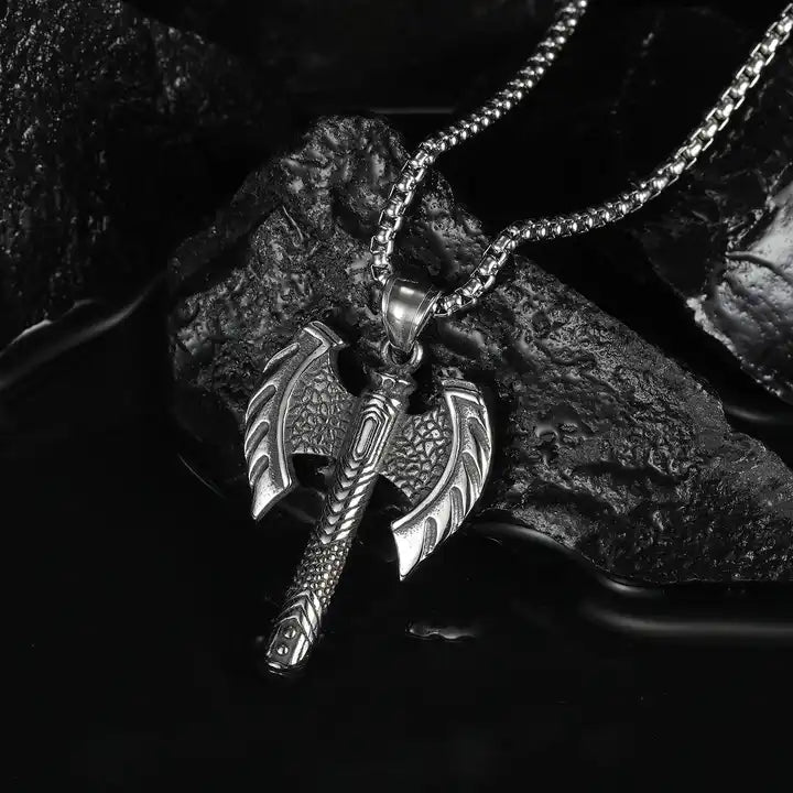 Viking Battle Axe Pendant