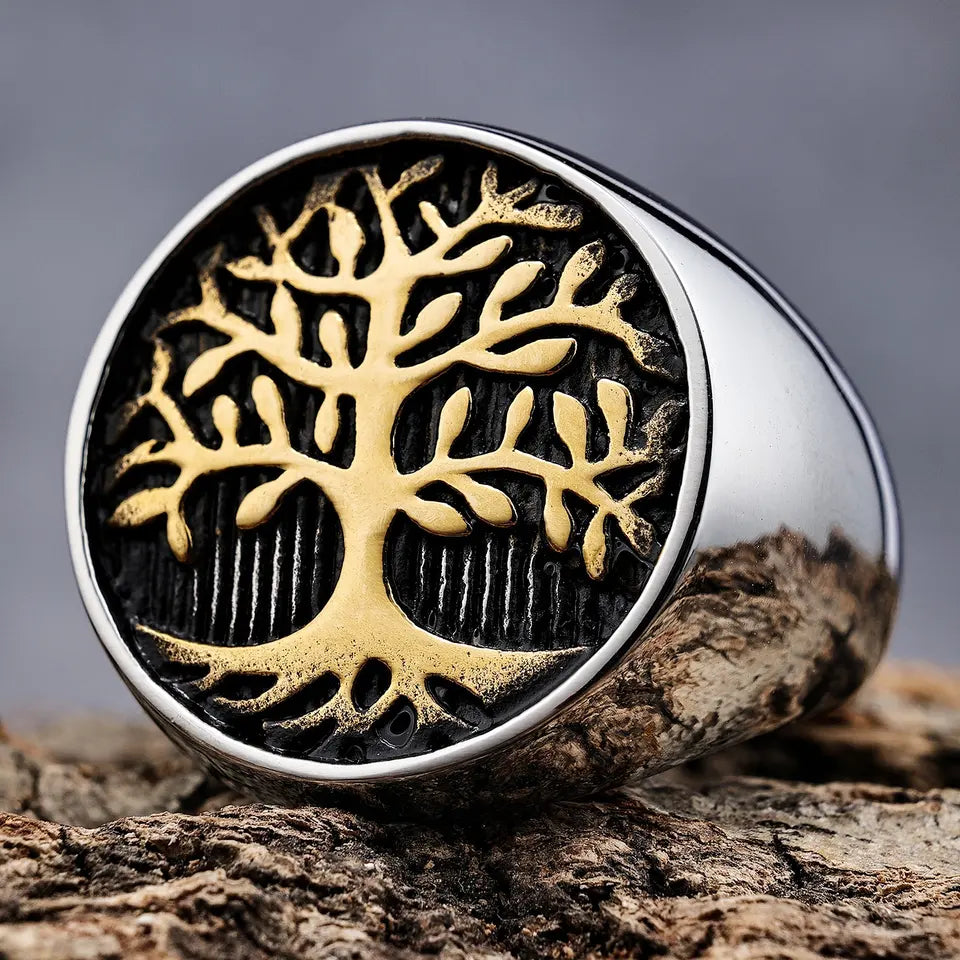 Tree Of Life Signet Ring