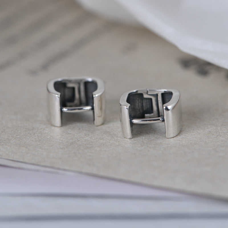 U-Shaped Flower Pattern Earrings