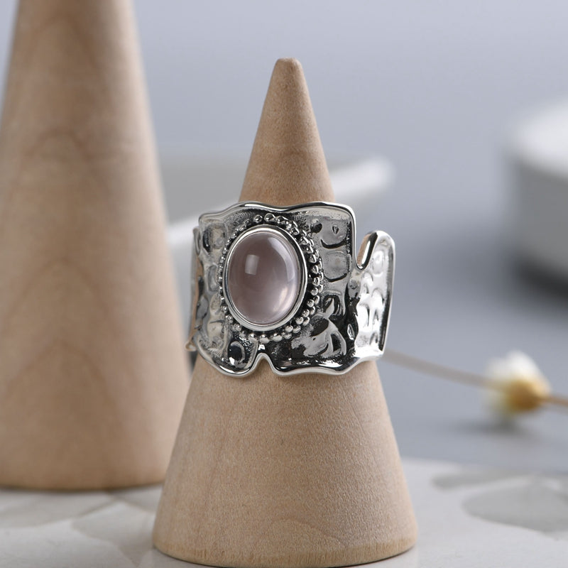 Crystal Curved Ring