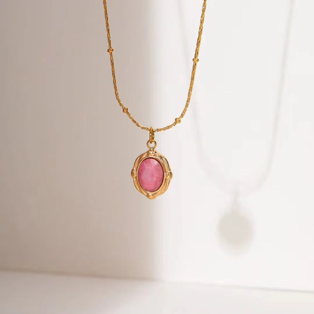 Rose Stone Necklaces