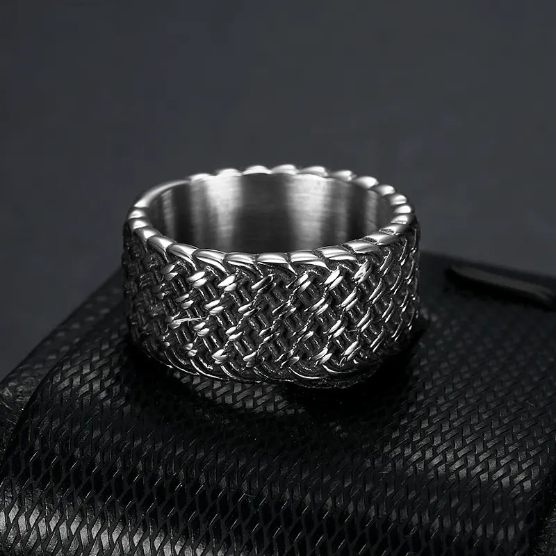 Wave Braided Ring