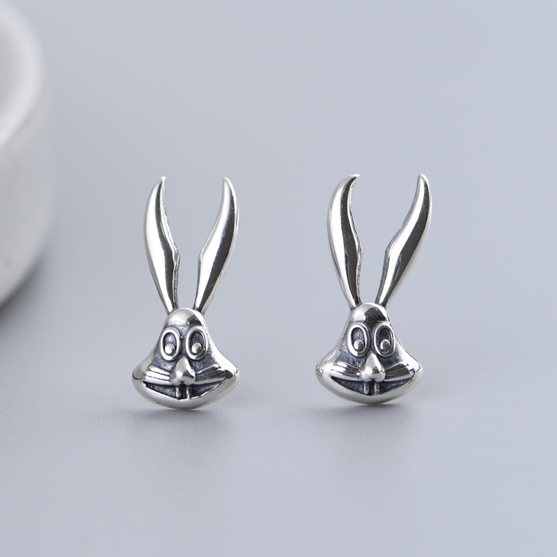 Big Rabbit Ear Earrings