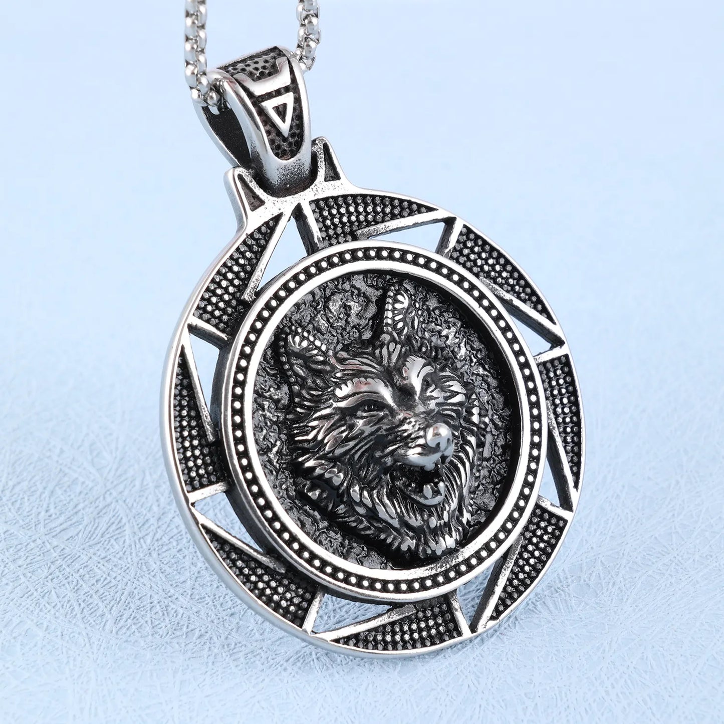 Fenrir Wolf Pendant