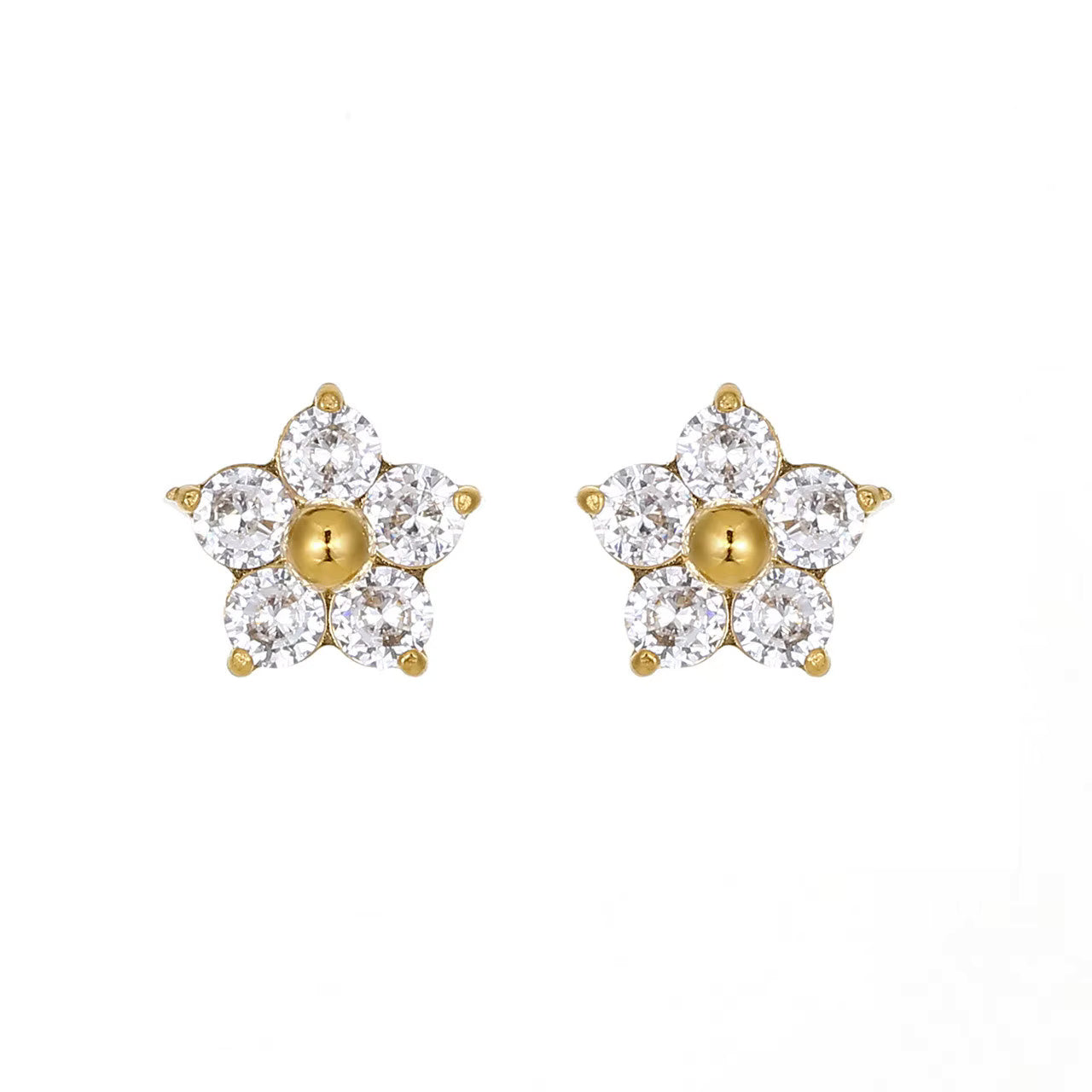 Tiny Flower Earrings