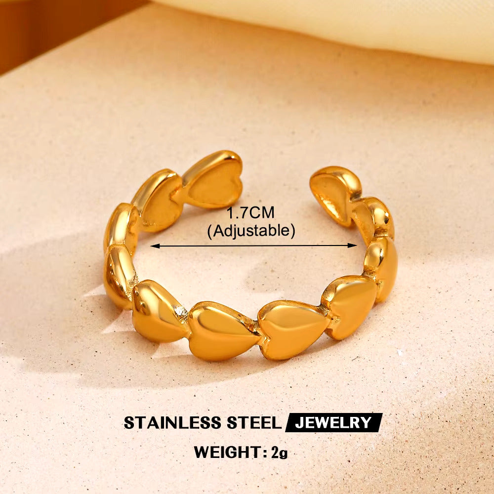 Gold Stack Rings