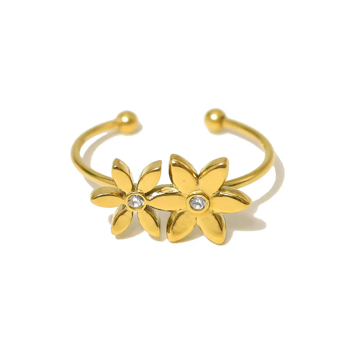 Gold Blossom Ring
