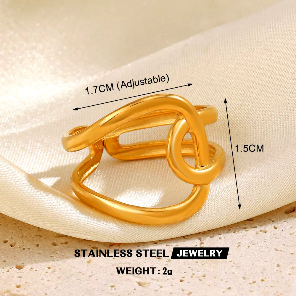Gold Stack Rings