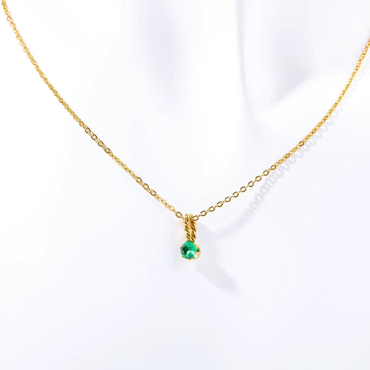 Zodiac Gemstone Necklace