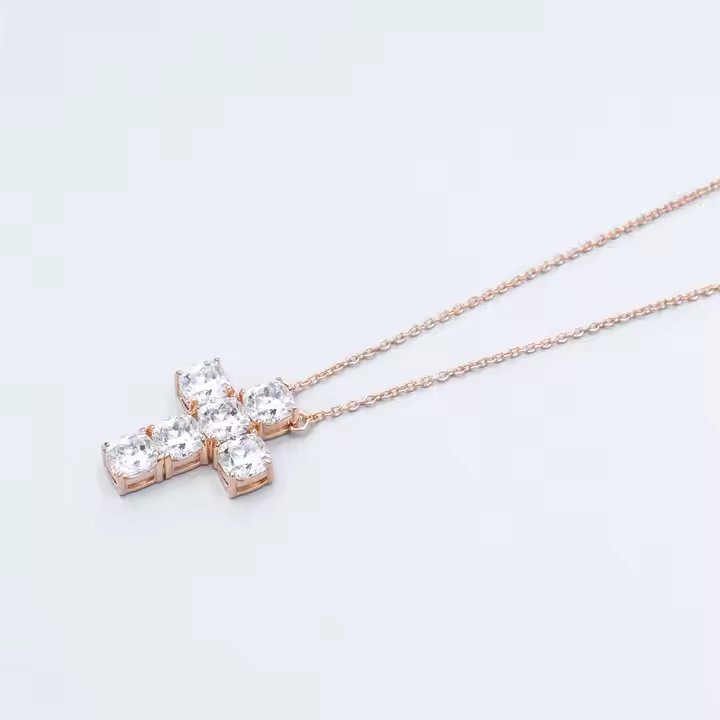 Cushion Cut Necklace