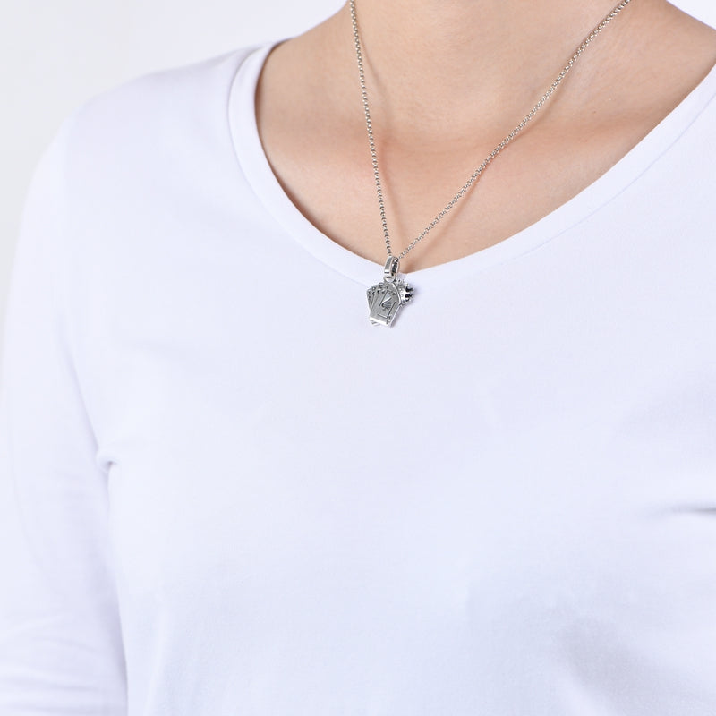 Poker Crown Necklace